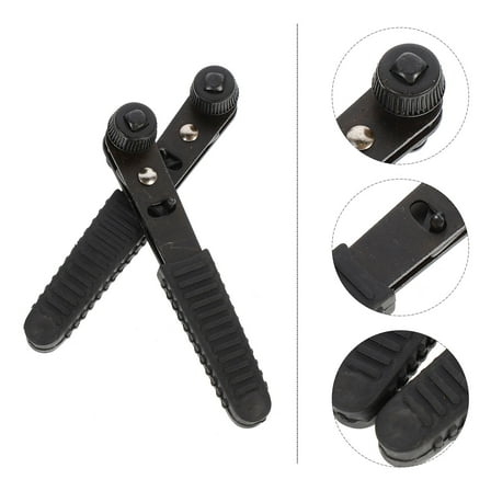 HEMOTON Ratchet Wrench Set with Red Handle Made of Steel for Home Use 2 Pieces