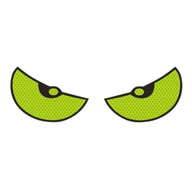 Stickers for Cars Reflective Car Stickers Devil's Eye Car Stickers Reflective Decorative Car Stickers Car Window Car Rear Personalized Stickers Two-Piece Set Car Window Stickers