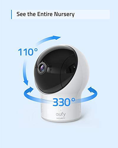 eufy Security Spaceview S Video Monitor Peace of Mind for New Moms Baby Monitor 
