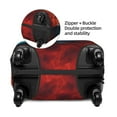 thumbnail image 2 of Kdxio Red And Blue Fire Pattern Luggage Cover for Travel,Elastic and Durable,Fits 18-32 Inch,Anti-Scratch Suitcase Protector-No luggage included, 2 of 5