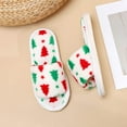 thumbnail image 6 of Christmas Slippers House Shoes for Women Fluffy Soft Cozy Bedroom Cartoon Plush Cute Slippers for Indoor Outdoor Use, 6 of 8