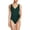 Deep Balsam, variant on Women's Side Tie Wrap One Piece Swimsuit