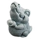 thumbnail image 5 of Estatua de mascota de té de animal pequeño, artesanía de piedra decorativa, regalo para figura de animal de té Cocodrilo, 5 of 9