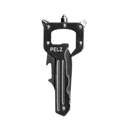 PELZ KeyTool SILVER – Compact Stainless Steel Keychain Multi-Tool for Men with Bottle Opener, Screwdrivers & Pry Tool – Lightweight, Durable EDC Gadget