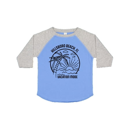 

Inktastic Summer Vacation Mode Hillsboro Beach Florida Gift Toddler Boy or Toddler Girl T-Shirt