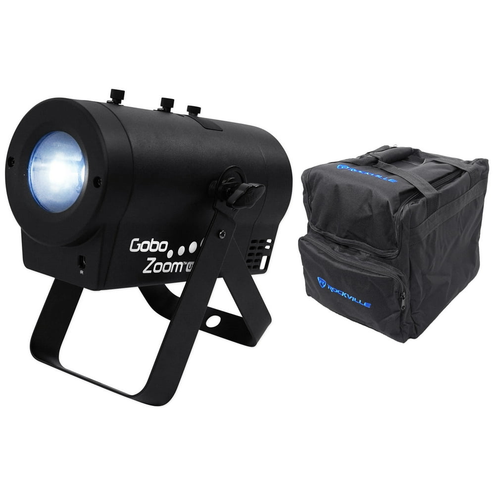 Chauvet DJ Gobo Zoom USB Compact Custom Gobo Projector Light W/10 Gobos