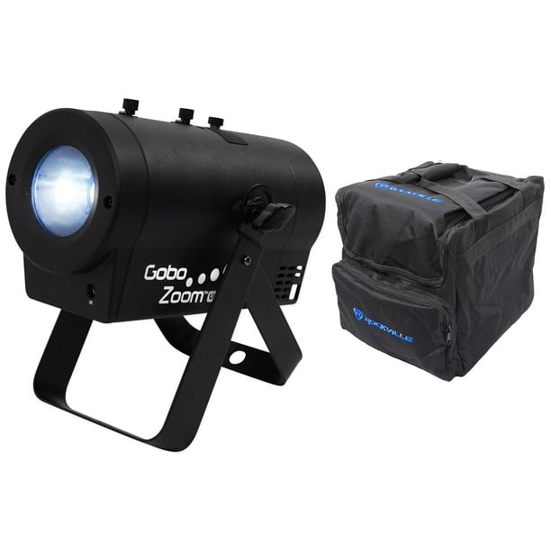 Chauvet DJ Gobo Zoom USB Compact Custom Gobo Projector Light W/10 Gobos