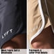 thumbnail image 2 of Pantalones cortos deportivos para hombre, bolsillos de secado rápido, pantalones cortos elásticos sueltos para correr de baloncesto, 2 of 8