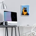 thumbnail image 4 of Epic Art 'Cool Dog Blue' by Irena Orlov, Acrylic Glass Wall Art, 12"x16", 4 of 9
