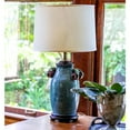 thumbnail image 6 of 16" White Throwback Drum No Slub Lampshade, 6 of 6