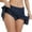 Blue, variant on vigerkar Ruffle Swim Skirts- High Waisted Swimsuit Skirt Tummy Control Bathing Suit Bottoms for Women Dark Blue, M