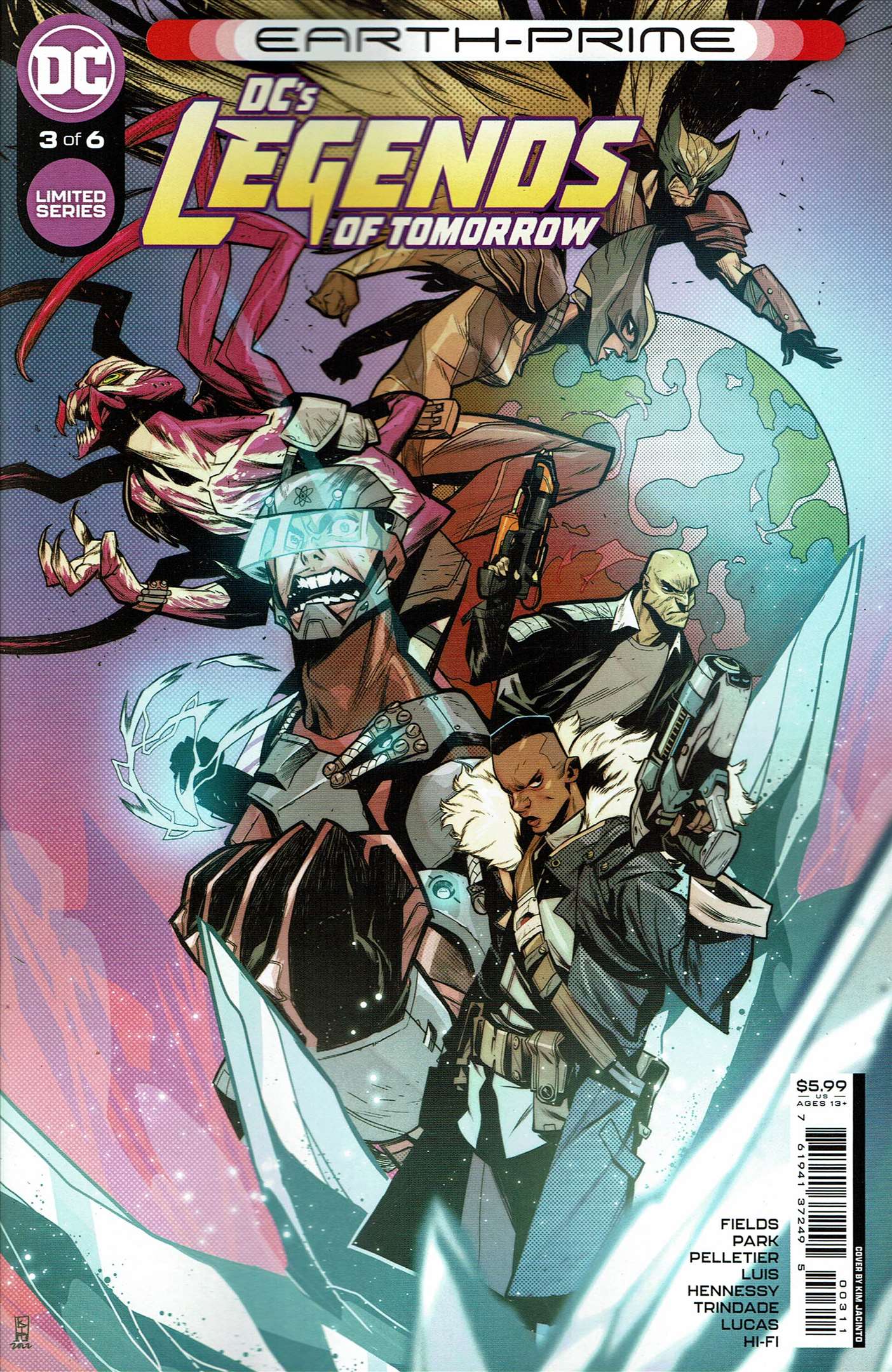 Cover of Earth-Prime: Legends of Tomorrow #3