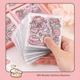 thumbnail image 3 of Kawaii Cute Animal Stickers for Journaling Scrapbooking, Vinyl Transparent Flower Stickers for Water Bottle Laptop, 200 Sheets Aesthetic Sticker Boxed Gifts for Teens Adults, 3 of 8