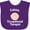 Purple, variant on Inktastic Future Occupational Therapist Occupation Boys or Girls Baby Bib