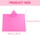 thumbnail image 2 of EXHUMKY Poncho Impermeable Con Capucha Y Cordón Ajustable Para Protección Lluvia, 2 of 7