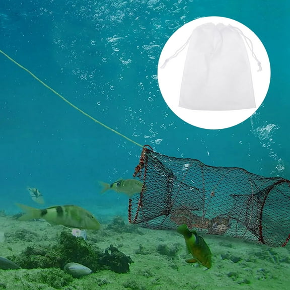 GOOHOCHY Fishing Tackle Bag Bait Container Non-Woven Fabric 10Pcs