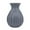 Gray #3, variant on Nrmrqz Hydroponic Vase | Plastic Imitation Ceramic Flower Vase | 6.69" Pineapple Designs | Water Storage for Plants & Cut Flowers | Gray/Black/Red/Green