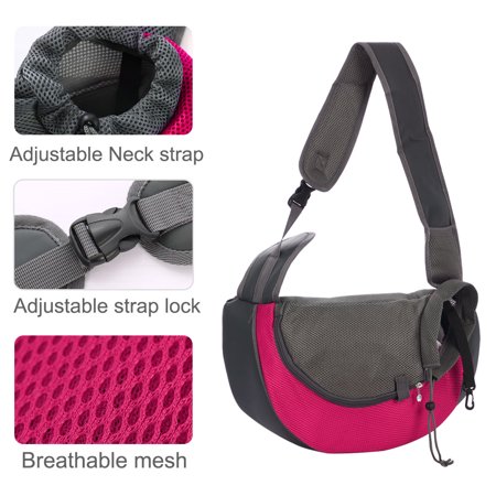 Pet Dog Carrier Backpack Bag Puppy Cat Carrier S Size Holder Shoulder Adjustable for Outdoor ...