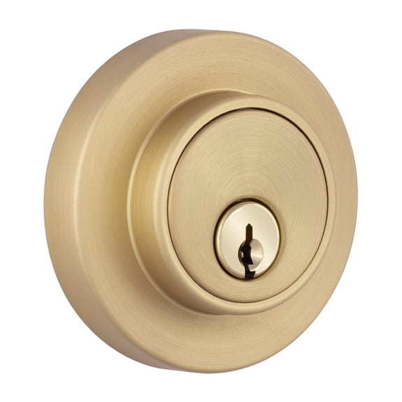 Miseno Mlk1238 Elkton Single Cylinder Keyed Entry Deadbolt - Brass