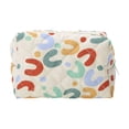 thumbnail image 1 of Bolsas de Maquillaje de Flores Cuadradas Acolchadas 1 Pc Color Variado Poliéster, 1 of 5