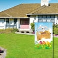 Clearance! Lognanla Easter Garden Banner Ornaments Spring Outdoor