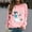 Pink, variant on Titcea Christmas Sweaters for Women Cute Snowman Fashion Round Neck Pullover Sweatshirts Xmas Party Comfort Casual Tops