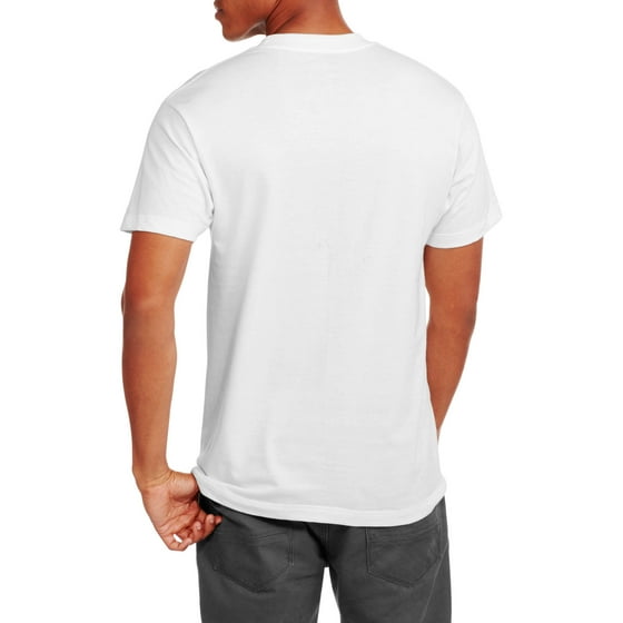 Men's White Cotton TShirt, 3Pack