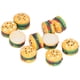 thumbnail image 4 of Accesorios de cocina para casa de muñecas comida falsa hamburguesa juguete descompresión portátil realista para 3 años ANGGREK Otros, 4 of 8