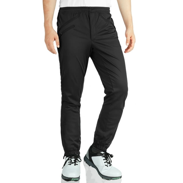 33,000ft Men's Waterproof Cycling Pants, Windproof Breathable Athletic Mountain Bike Pants