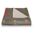 thumbnail image 3 of Creative Products Gray Tree Pattern 50 x 60 Coral Fleece Blanket, 3 of 3