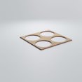 thumbnail image 4 of Ekena Millwork 11 3/8"W x 11 3/8"H x 1/4"T Small Wembley Decorative Fretwork Wood Wall Panels, Birch, 4 of 18