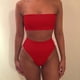 thumbnail image 4 of Vendaje para Mujer Bikini Set Padded de de - rojo SG, 4 of 9