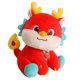 thumbnail image 1 of Animal de peluche con cola iluminada, año Nuevo Chino, dragón de peluche, adorno de juguete, estatuilla de dragón para niños, gabinete, dormitorio , Altura 23cm, 1 of 8