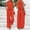 #10Orange, variant on Byworldtasic 2 Piece Summer Outfit for Women Backless Tie Back Vest Wide Leg Flowy Beach Pants Casual Vacation Matching Sets