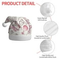 thumbnail image 4 of Salouo Romantic Travel In Paris for Adult Christmas Hat Xmas Holiday Hat Santa Hat for Women & Men Festive Headwear Accessories Fit for Christmas/ New Year/Holiday/Party,1PC, 4 of 6