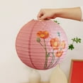 thumbnail image 5 of Lunxisen 2 Pcs Paper New Year Lanterns Party Lanterns Festival Red Lamp Shade Traditional Hanging Party Decorations for Spring Festival Celebration(30*30cm), 5 of 9