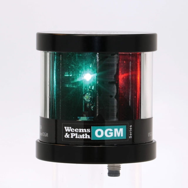 WEEMS & PLATH OGM LX Tricolor/Anchor LED Nav Light - with Strobe