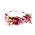 thumbnail image 1 of Diadema para Mujer Y Niña, Corona Floral con Diadema de Corona de Cinta , Corona de Novia, para Bodas, Festivales, , Sunnimix Guirnalda floral, 1 of 8