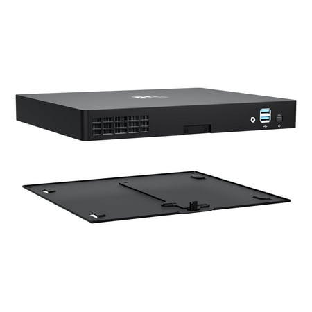 EloPOS Pack - Mini desktop - Celeron G4900T / 2.9 GHz - RAM 8 GB - SSD 128 GB - UHD Graphics 610 - GigE - WLAN: 802.11a/b/g/n/ac, Bluetooth 5.0 - Win 10 IoT Enterprise LTSC 64-bit - monitor: none - black