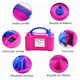 thumbnail image 2 of Bomba Para Inflar Globos Electrica Doble Inflador/fiestas rosa, 2 of 4