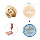 thumbnail image 5 of Cabeza de sello de forma redonda Cabeza de cobre en relieve 3D para tarjeta de boda (SH02), 5 of 9