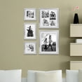 thumbnail image 2 of Stonebriar Collection 5 Piece Rectangular Metal Wall Gallery Frame Set, Silver, 2 of 7