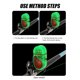 thumbnail image 2 of Fish Bite Alarm Accesorios Alerta Alarma Sonido Campana Aparejos de pesca (Verde) Likrtyny Para Estrenar, 2 of 4