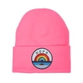 thumbnail image 1 of Top Headwear  Hope with Rainbow Patch Cuffed Beanie - Pink, 1 of 1