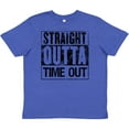 thumbnail image 3 of Inktastic Straight Outta Time out Youth T-Shirt, 3 of 5