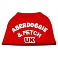 thumbnail image 1 of Aberdoggie Uk Screenprint Shirts Red Sm (10), 1 of 1