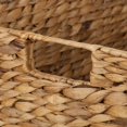 thumbnail image 2 of Bouclair Natural Water Hyacinth Basket Large, 2 of 4