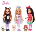 thumbnail image 2 of Muñeca Barbie Original, vestido cruzado GHV69 littlekelly y su amiga mascota, mini muñeca kelly into girls, regalo de cumpleaños, regalo de Navidad Fivean unisex, 2 of 2