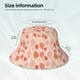 thumbnail image 3 of Fotbe Strawberry Sombrero Tipo Pescador con Estampado – Sombrero de Sol de Algodón de Moda para Playa, Golf, Pesca, 3 of 6