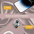 for iPhone 14 Plus Case, Slim & Soft Liquid Silicone Case